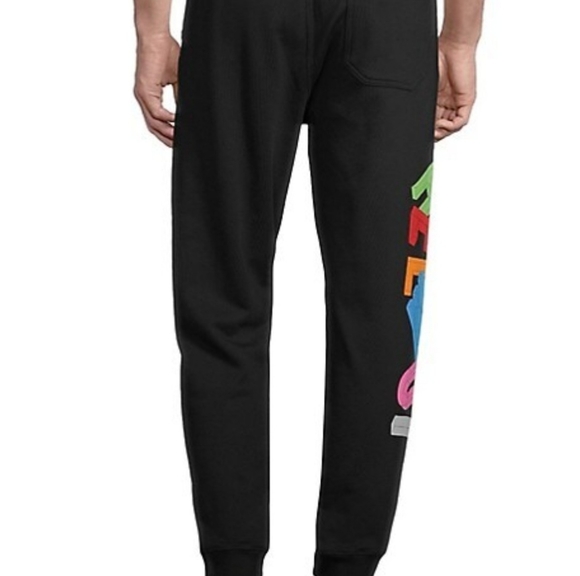 HELMUT LANG 3D Logo Print Sweatpants - Picture 2 of 8